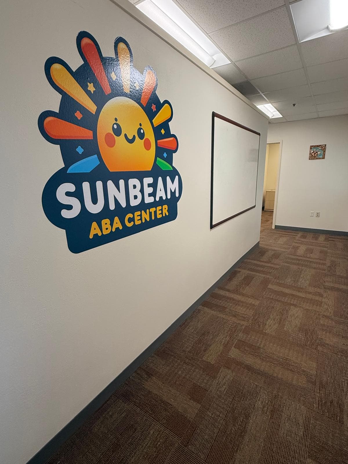 Quiet reading corner for individual sessions